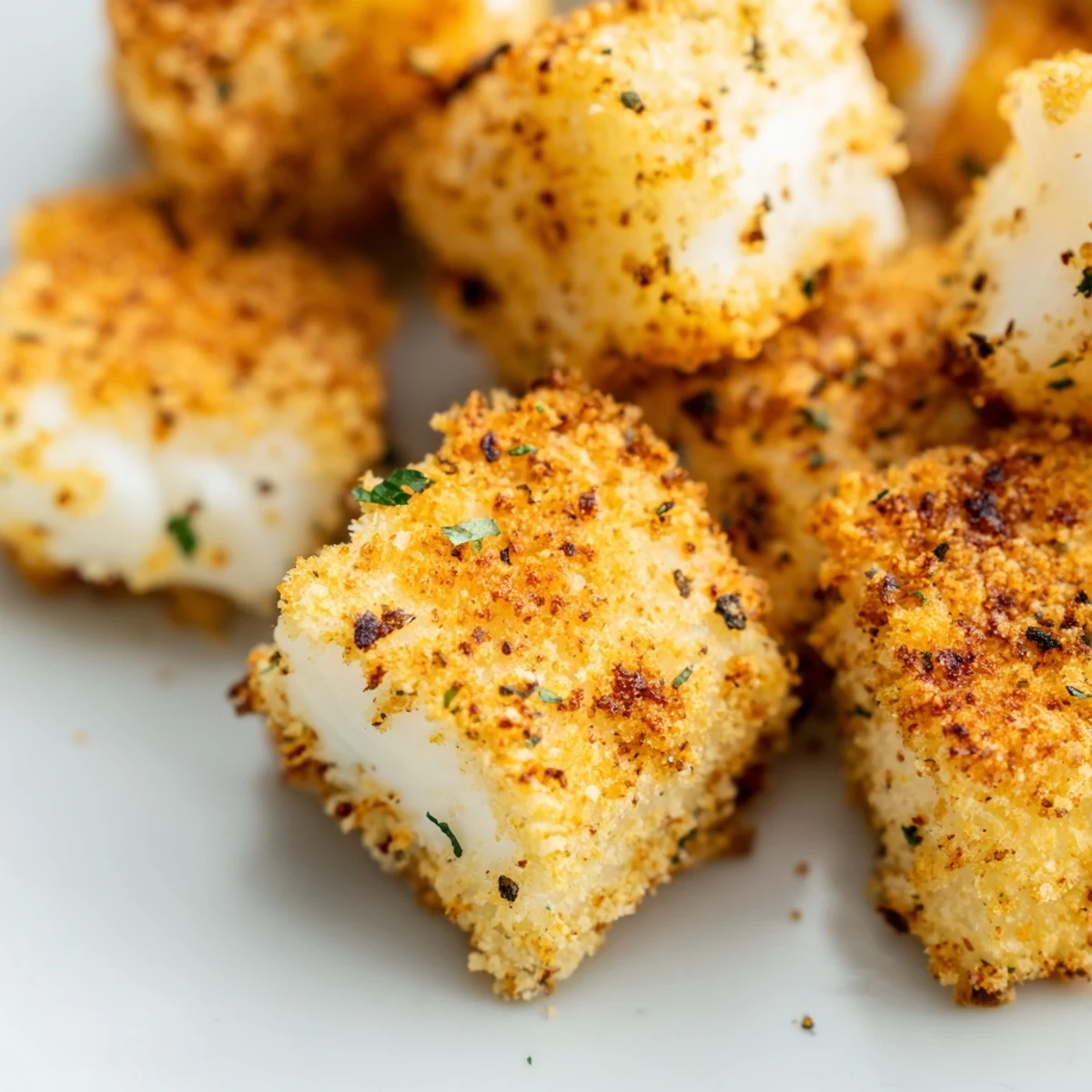 Served as a party appetizer, these golden bites rest with dipping sauce.