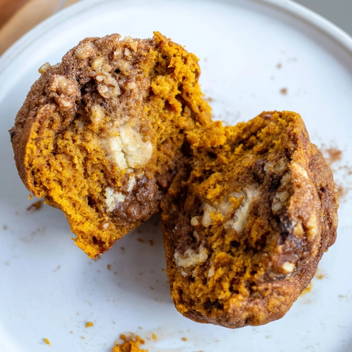 Pumpkin Banana Muffins Recipe with chocolate chips, moist centers, cinnamon-sugar topping