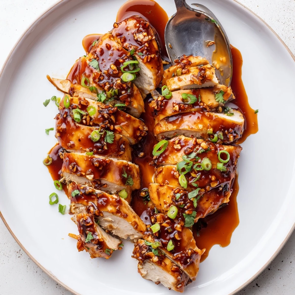 Slow Cooker Brown Sugar Garlic Chicken caramelized edges, sticky glaze, ready for weeknight dinner.